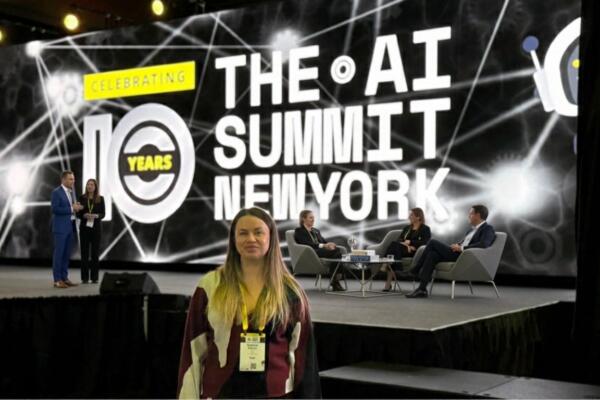 Kseniia Petrina representa a RD en el AI Summit New York 2025