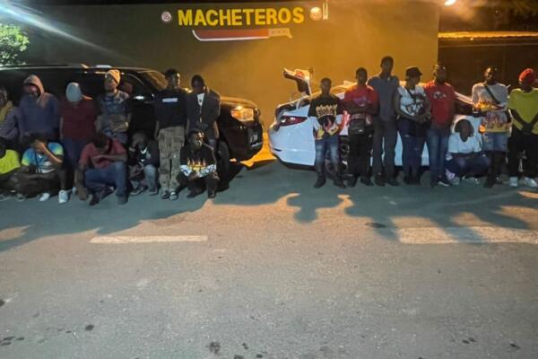 La acción forma parte de los esfuerzos que mantienen las autoridades militares para combatir el tráfico de personas.