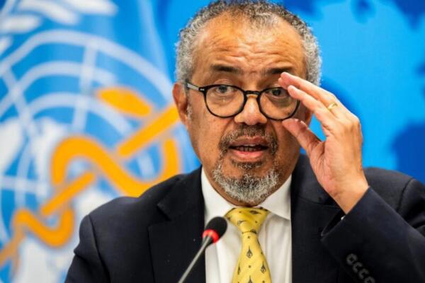 Tedros Adhanom Ghebreyesus, director general de la Organización Mundial de la Salud. 