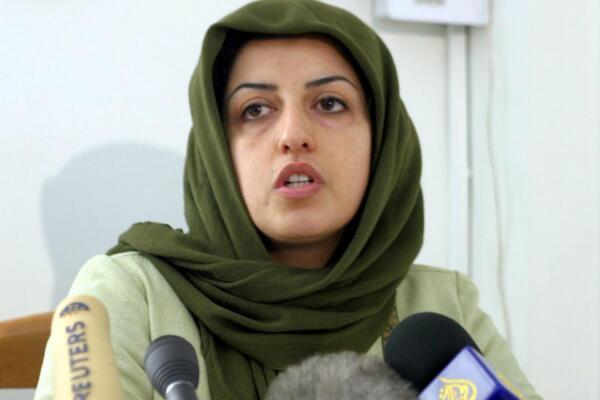 Premio Nobel iraní, en paradero desconocido y sin acceso a abogados tras su detención