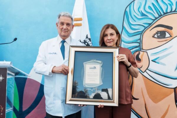 El connotado neurocirujano valoró el esfuerzo realizado por Carolina, a través de la Alcaldía del Distrito Nacional, por recuperar, y readecuar el centro.