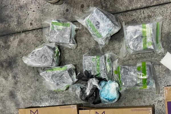 Frustran envío de ocho paquetes presumiblemente cocaína a España