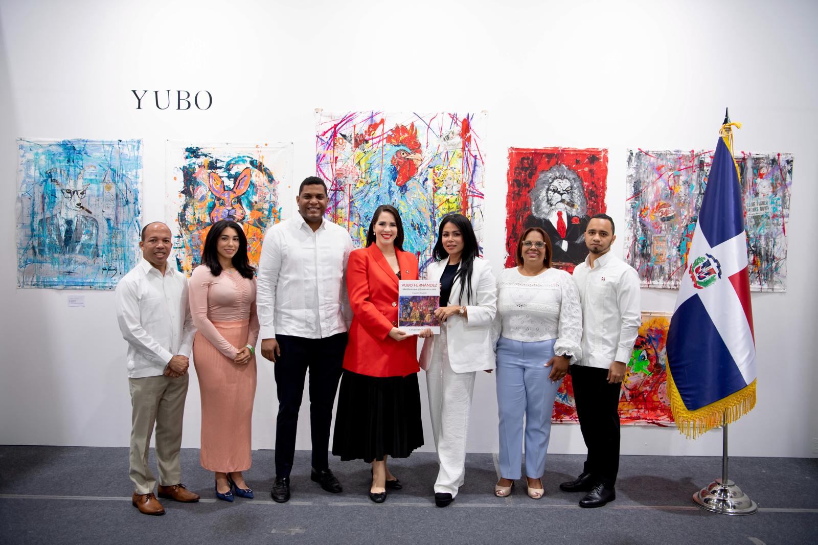 Embajada Dominicana en Corea promueve arte dominicano en Seúl con exposición de la artista Yubo Fernández