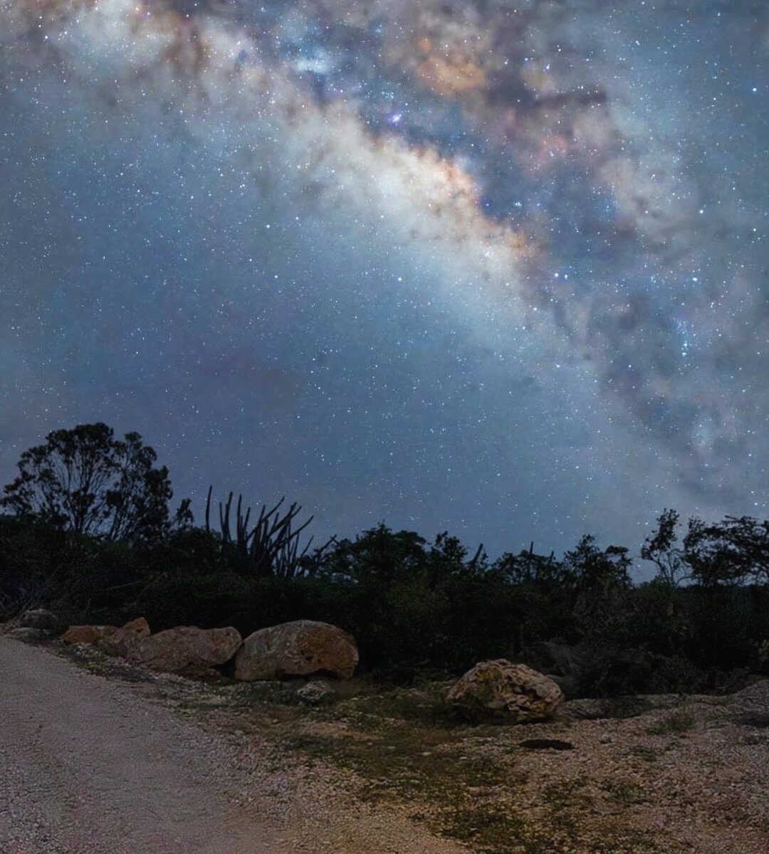 Vía Láctea visible desde Cabo Rojo en Pedernales