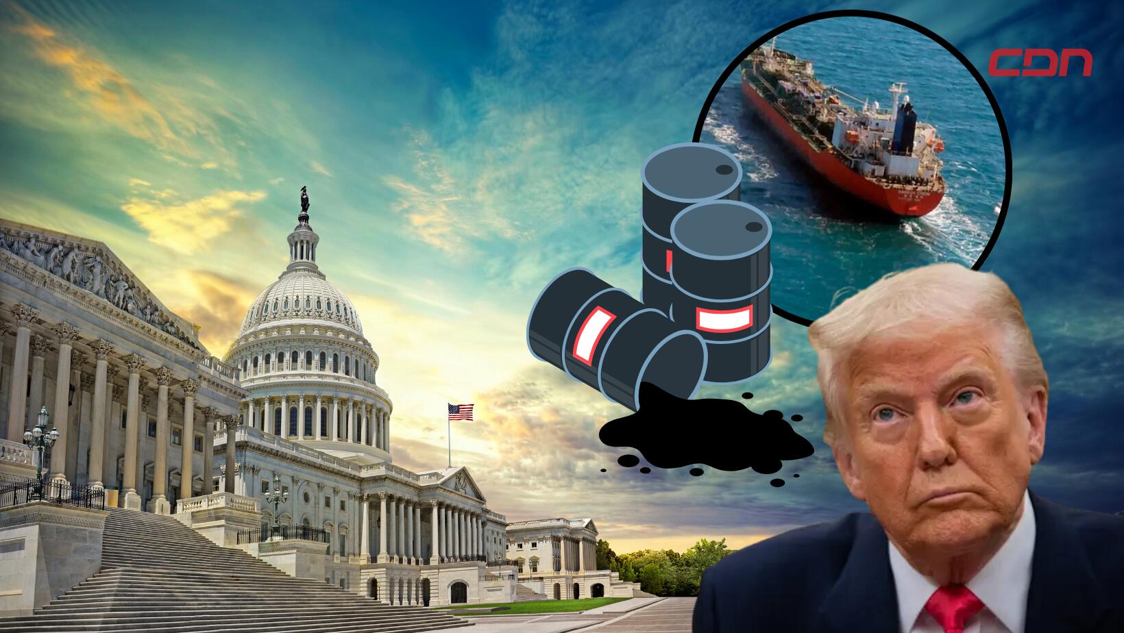 Trump sugiere que la entrega forma parte de las negociaciones con el gobierno encargado de Venezuela.