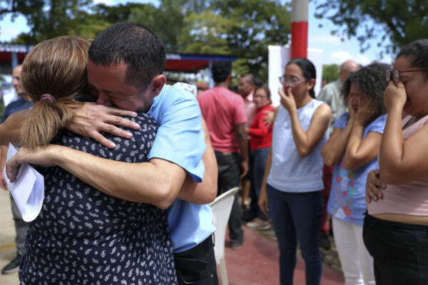 (Foto de Jairo CAJINA / El 19 DIGITAL / AFP) / USO RESTRINGIDO A EDITORIAL - CRÉDITO OBLIGATORIO 
