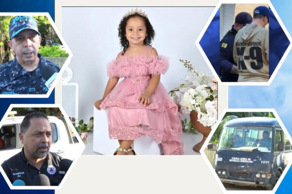 Amplian operativo de localización de la niña Brianna Genao Rosario.