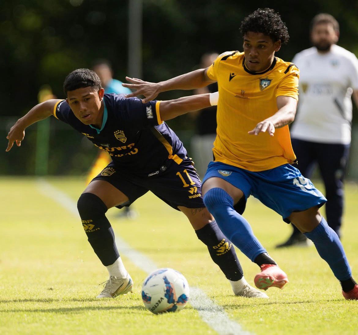 La etapa complementaria fue dominada de principio a fin por el club Atlético Pantoja.