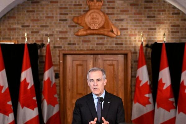 Mark Carney, primer ministro canadiense. 