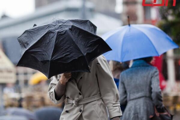 Olas de lluvia y ráfagas: noreste traerá aguaceros al país