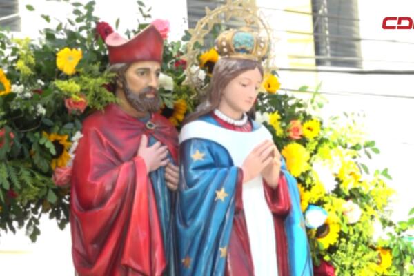 Santiago vivió una procesión multitudinaria que cerró las festividades de la Virgen de la Altagracia.