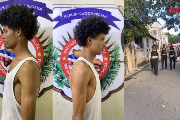 Sustancias narcóticas, dinero en efectivo y objetos ocupados por la DNCD durante el allanamiento en la comunidad de Guananito, Villa Altagracia.