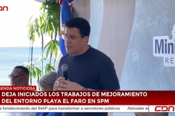 David Collado, ministro de Turismo.