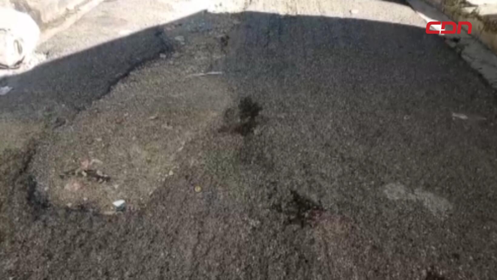 deterioro de calles en Puerto Plata