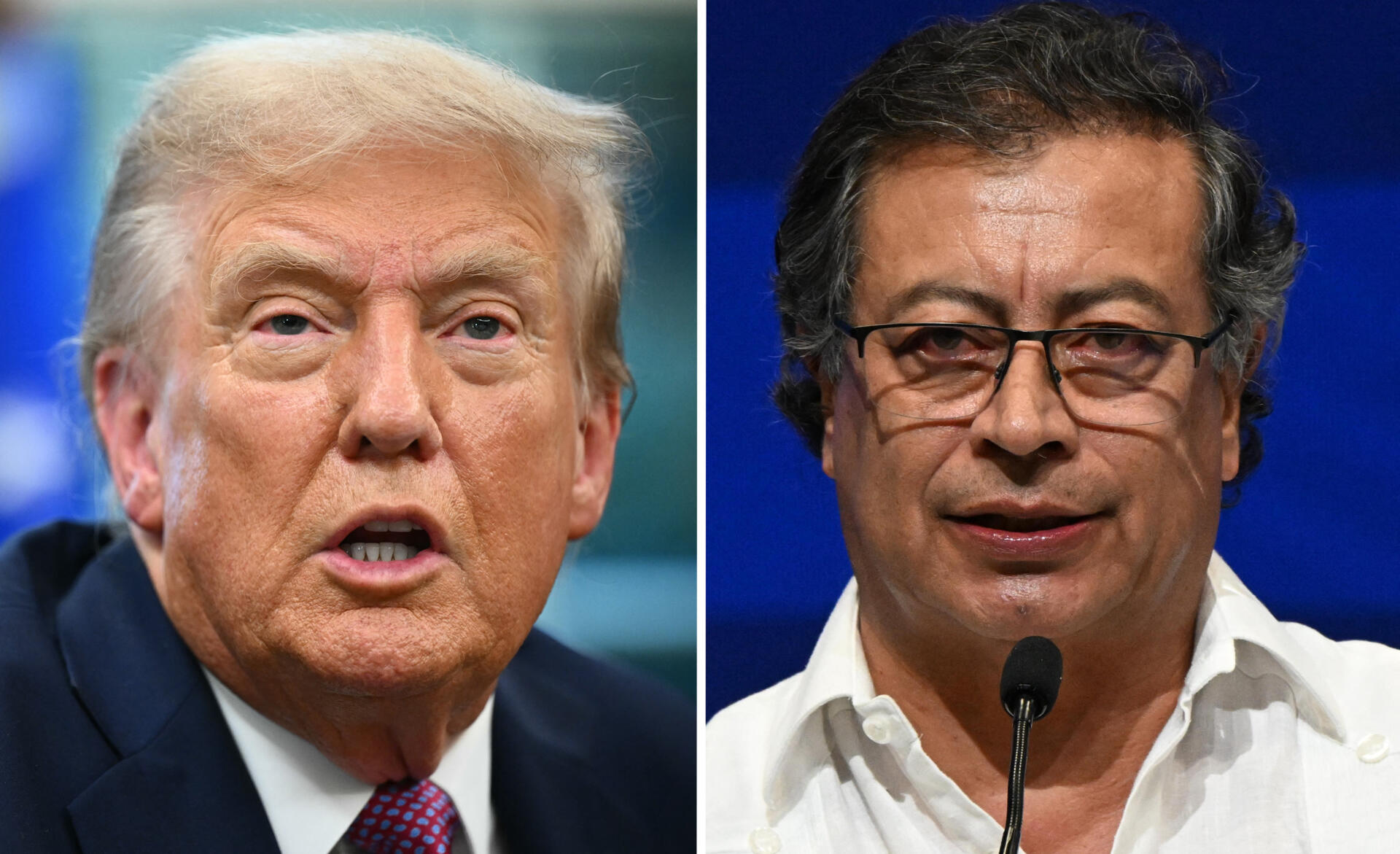 Trump invita a Petro a la Casa Blanca en su primera llamada telefónica