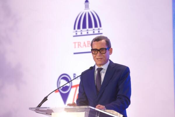 Eddy Olivares, ministro de Trabajo. FOTO: Fuente externa