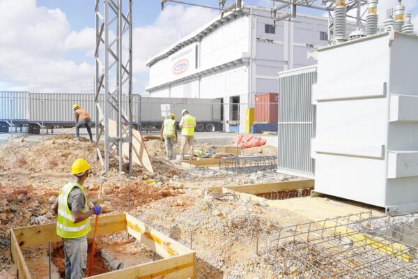 Edesur trabaja en puesta en servicio de nueva subestación Alfa para eficientizar electricidad en Santo Domingo Oeste, Los Alcarrizos y DN