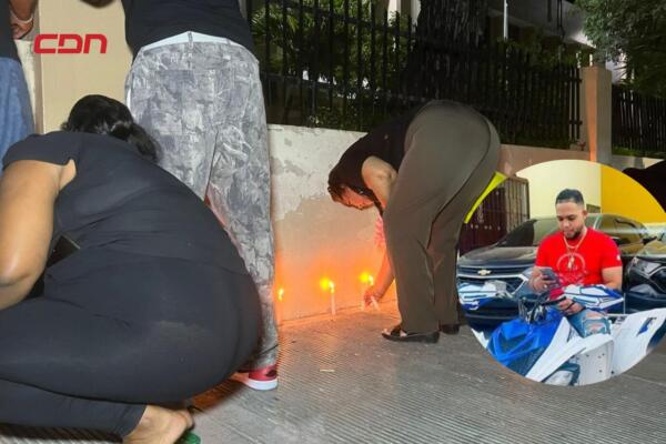 Encendido de velas en Barahona por asesinato de Juan Carlos de la Cruz “Paúl”