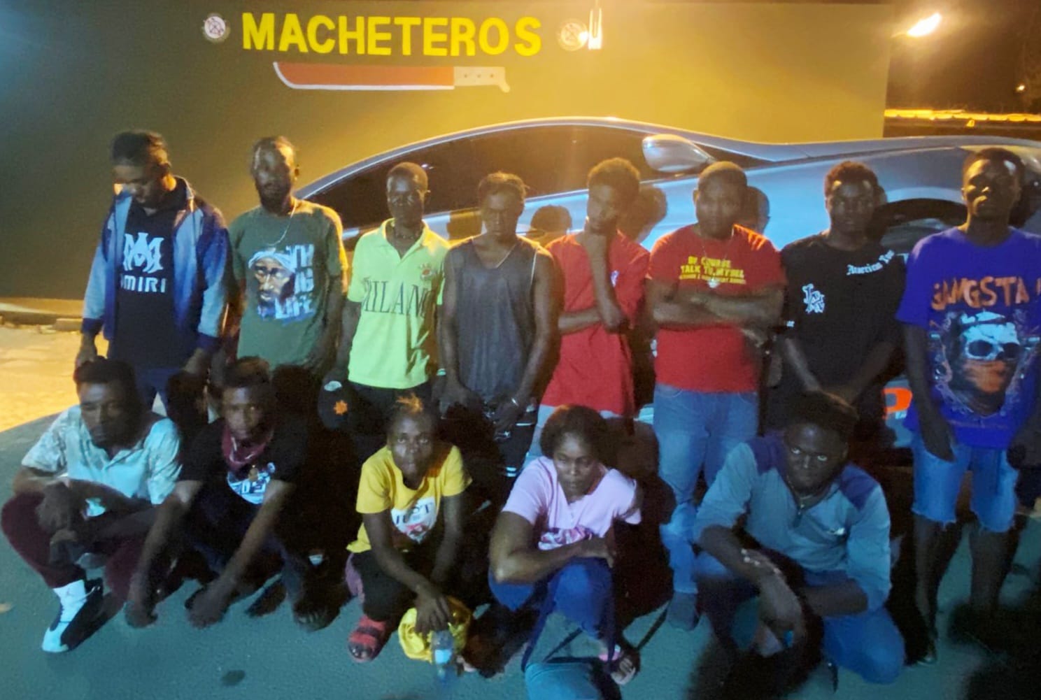 Haitianos en condición migratoria irregular