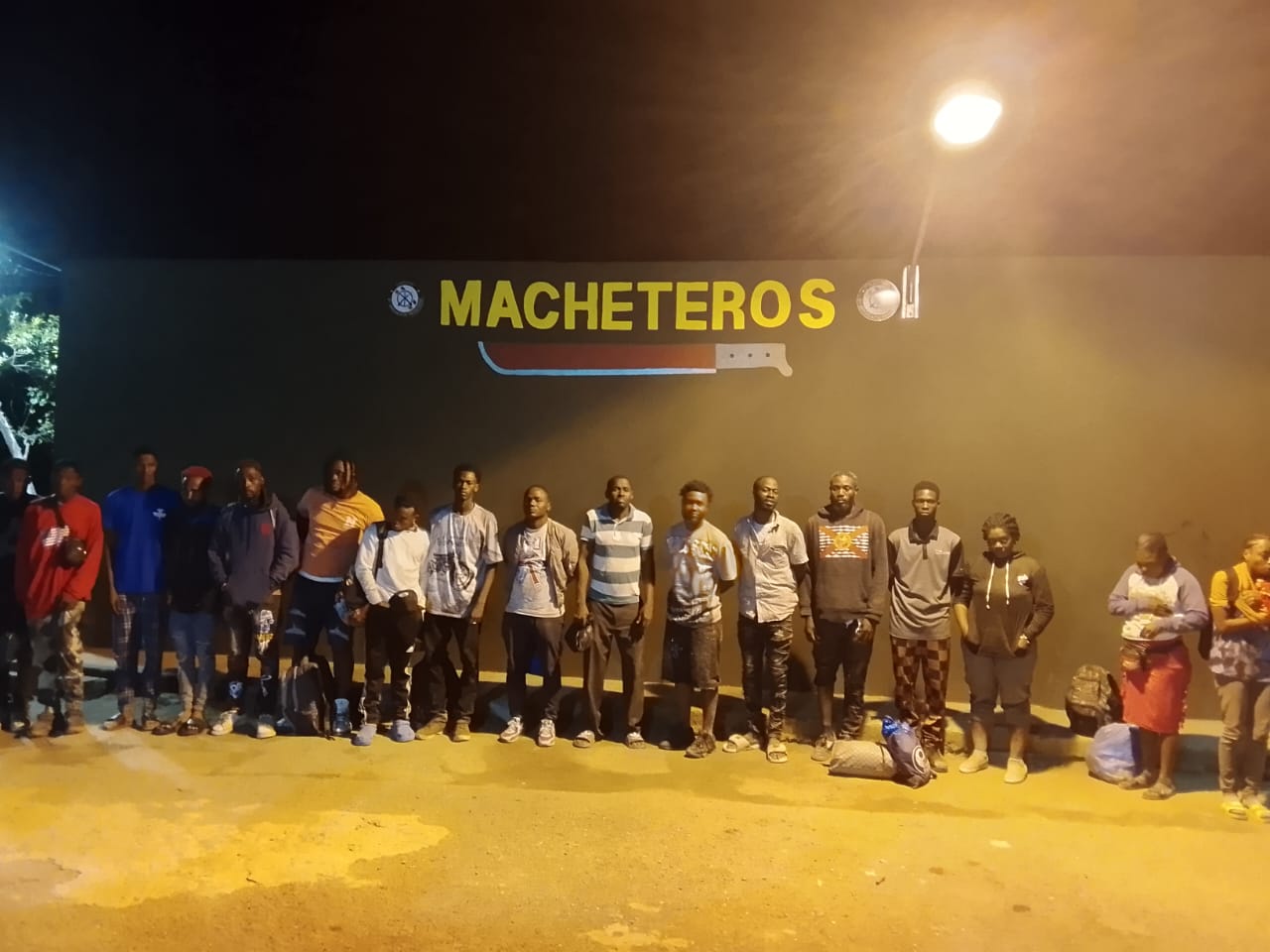 Haitianos en Montecristi
