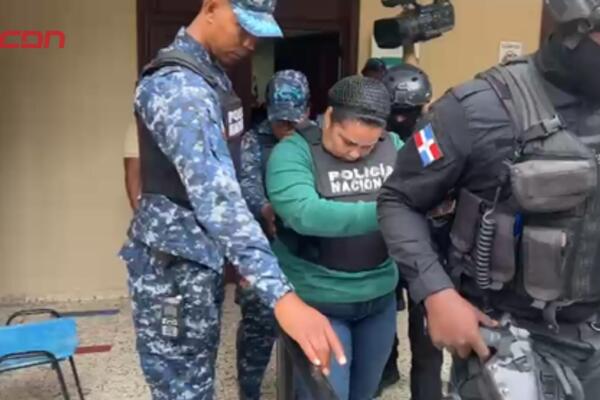 Palacio de Justicia de Villa Altagracia, donde se conoció la medida de coerción contra la ayudante fiscal acusada de homicidio.