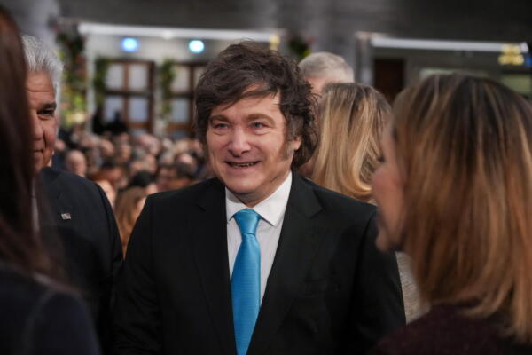 Fotografía de archivo del presidente argentino, Javier Milei. EFE/EPA/OLE BERG-RUSTEN / POOL NORWAY OUT