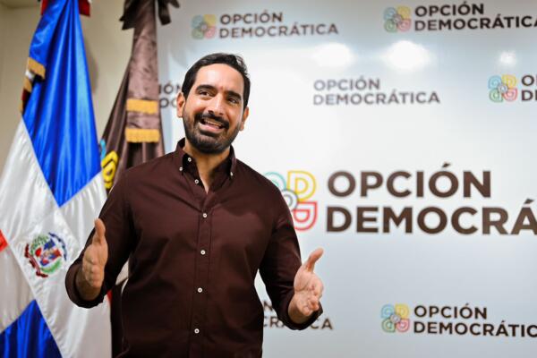 José Horacio Rodríguez,  presidente del partido Opción Democrática.