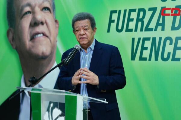 Leonel Fernández, expresidente de la República y presidente del Partido Fuerza del Pueblo. Foto: Fuente Externa 