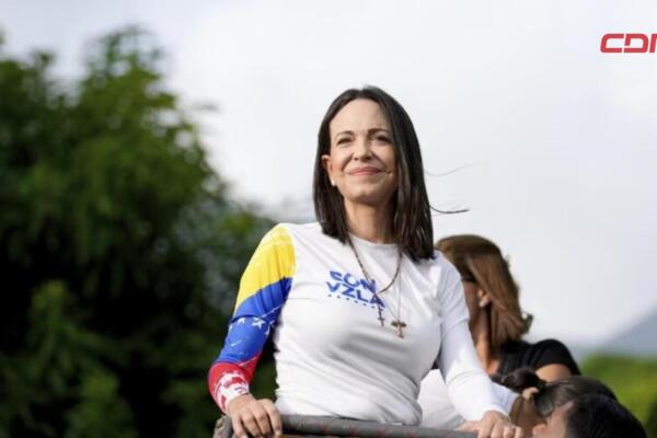 Dirigente opositora María Corina Machado.