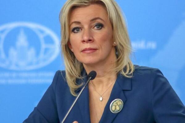 Maria Zajárova, portavoz del Ministerio de Relaciones Exteriores de Rusia.