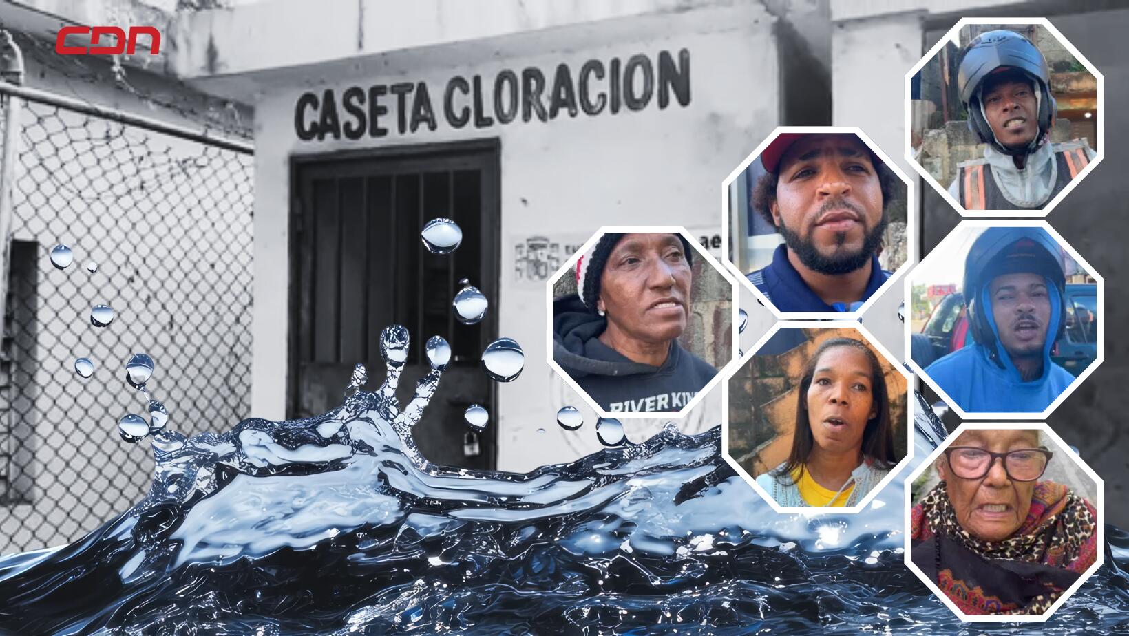 Más de dos meses sin agua en sector Caobal, Villa Altagracia