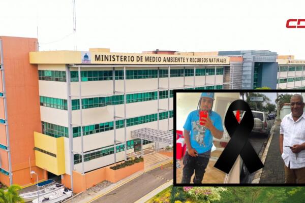 Autoridades del Ministerio de Medio Ambiente y miembros del SENPA durante la inspección en la mina El Cangrejo, en Sosúa, tras el derrumbe que provocó la muerte de dos personas.