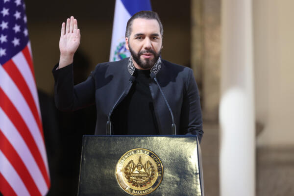 El presidente de El Salvador, Nayib Bukele en San Salvador (El Salvador). EFE/ Javier Aparicio