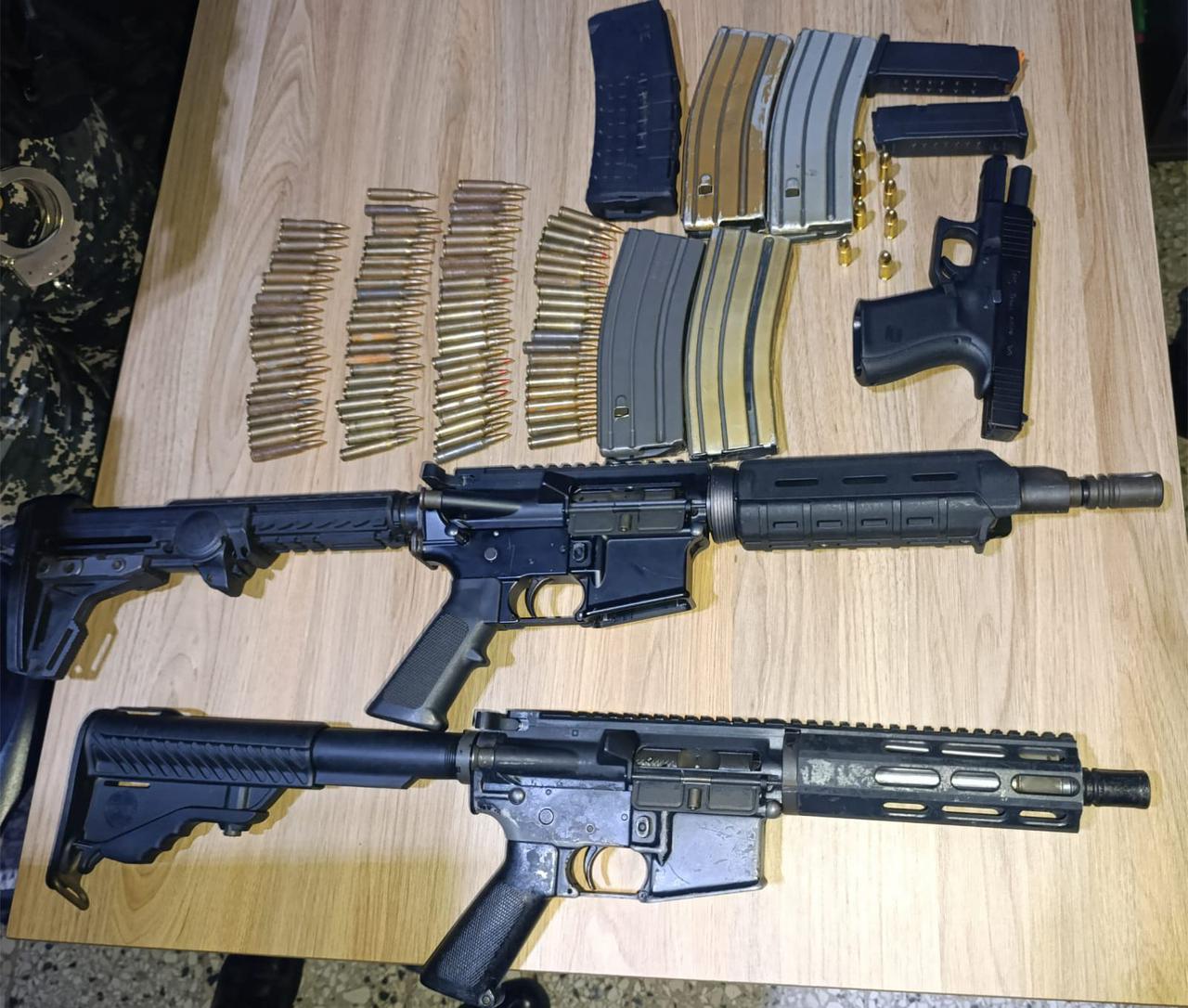 Ocupa armas ilegales