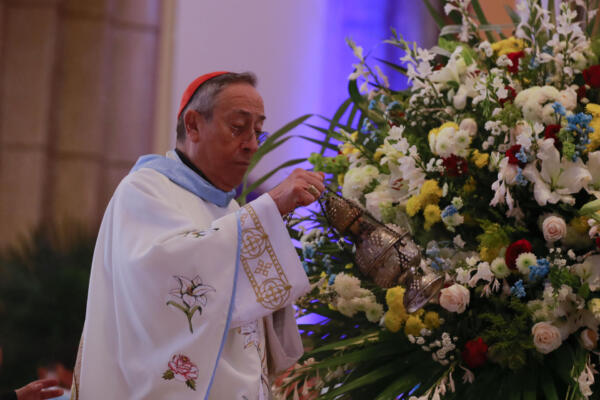 El cardenal hondureño Oscar Andrés Rodríguez en una foto de archivo. EFE/Gustavo Amador