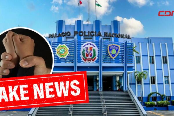 Sede de la Policía Nacional, desde donde se ofreció la aclaración sobre el hecho ocurrido en una comunidad de la provincia La Vega y se exhortó a la ciudadanía a informarse por canales oficiales.