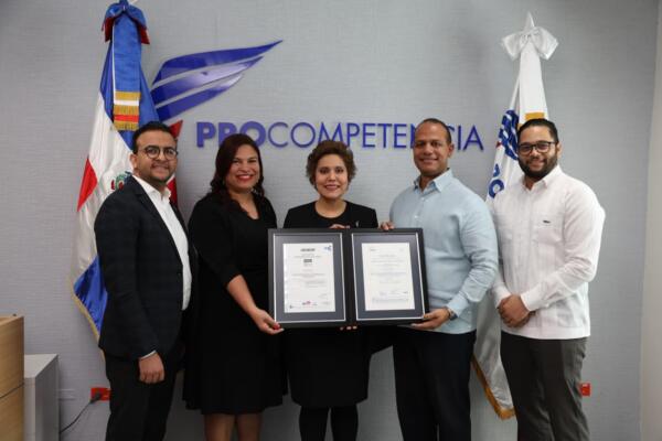 ProCompetencia se convierte en la primera autoridad de competencia del Caribe y Centroamérica certificada ISO 90012015
