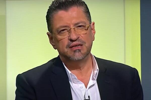 Rodrigo Chaves, presidente de Costa Rica. 