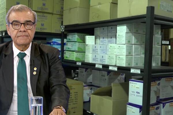 Senén Caba, expresidente del Colegio Médico Dominicano.
