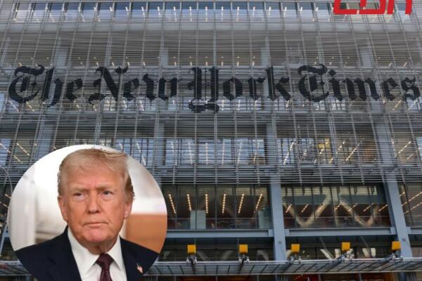 Trump amenaza al New York Times tras la publicación de un sondeo desfavorable