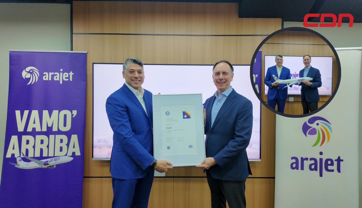 Arajet logra certificación como aerolínea miembro de IATA