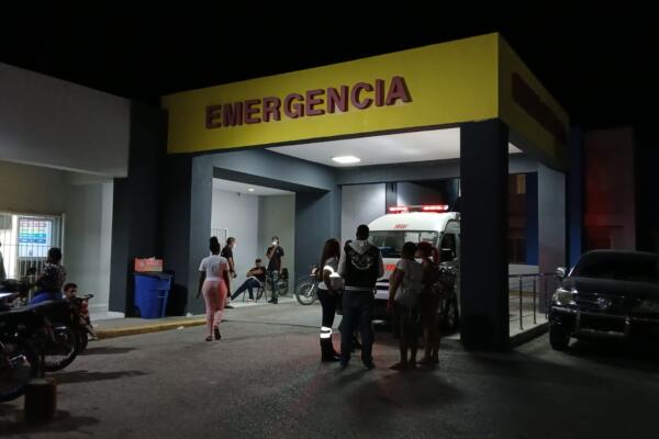 El herido fue identificado como Denny Lewin Cordero Espinosa.