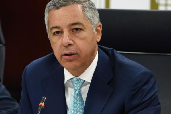 El exministro de Hacienda Donald Guerrero.