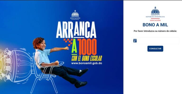 Bono a Mil 2026 ya está activo: cómo cobrarlo