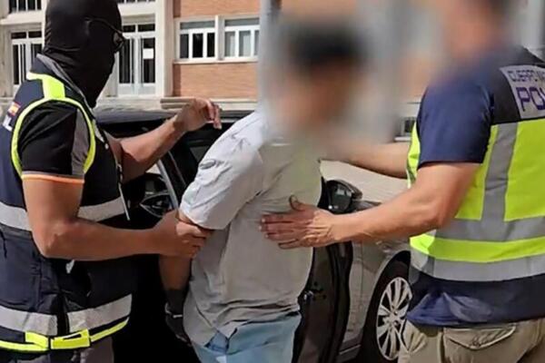 Uno de los integrantes de la banda venezolana Tren de Aragua, arrestado en México. 