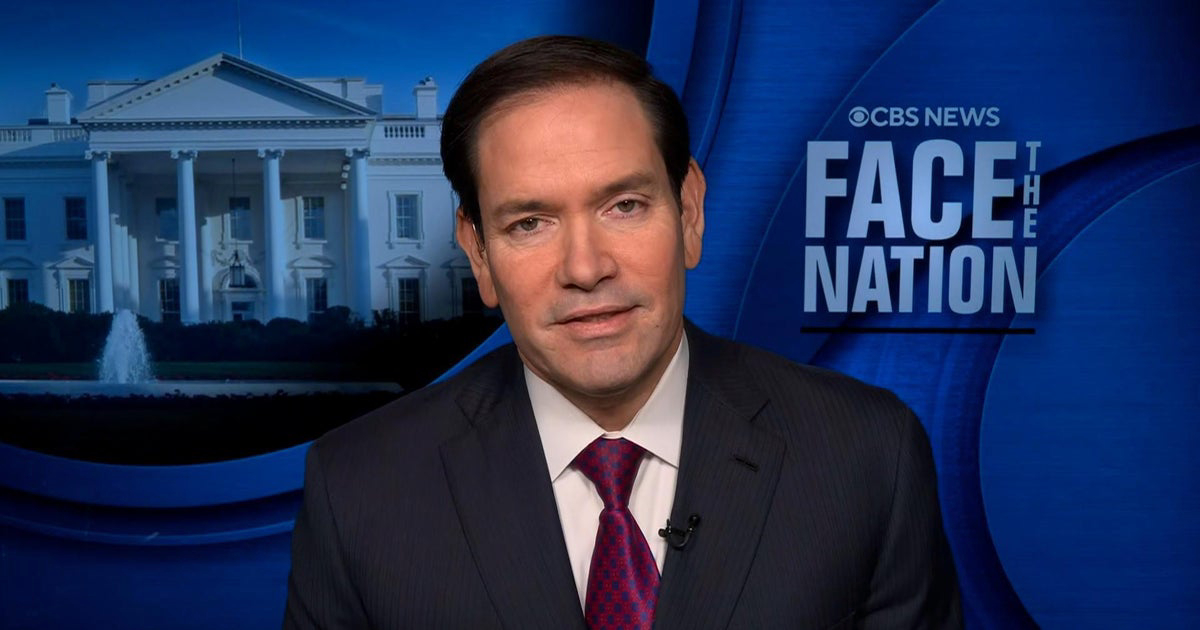 Marco Rubio habla sobre Venezuela en Face the Nation
