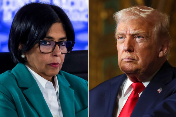 Trump amenaza a Delcy Rodríguez con “precio muy alto”