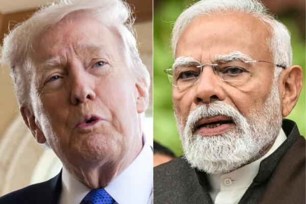 Trump anunció que llegó a un acuerdo comercial con India, tras una conversación con Narendra Modi, quien dejará de comprar petróleo ruso.