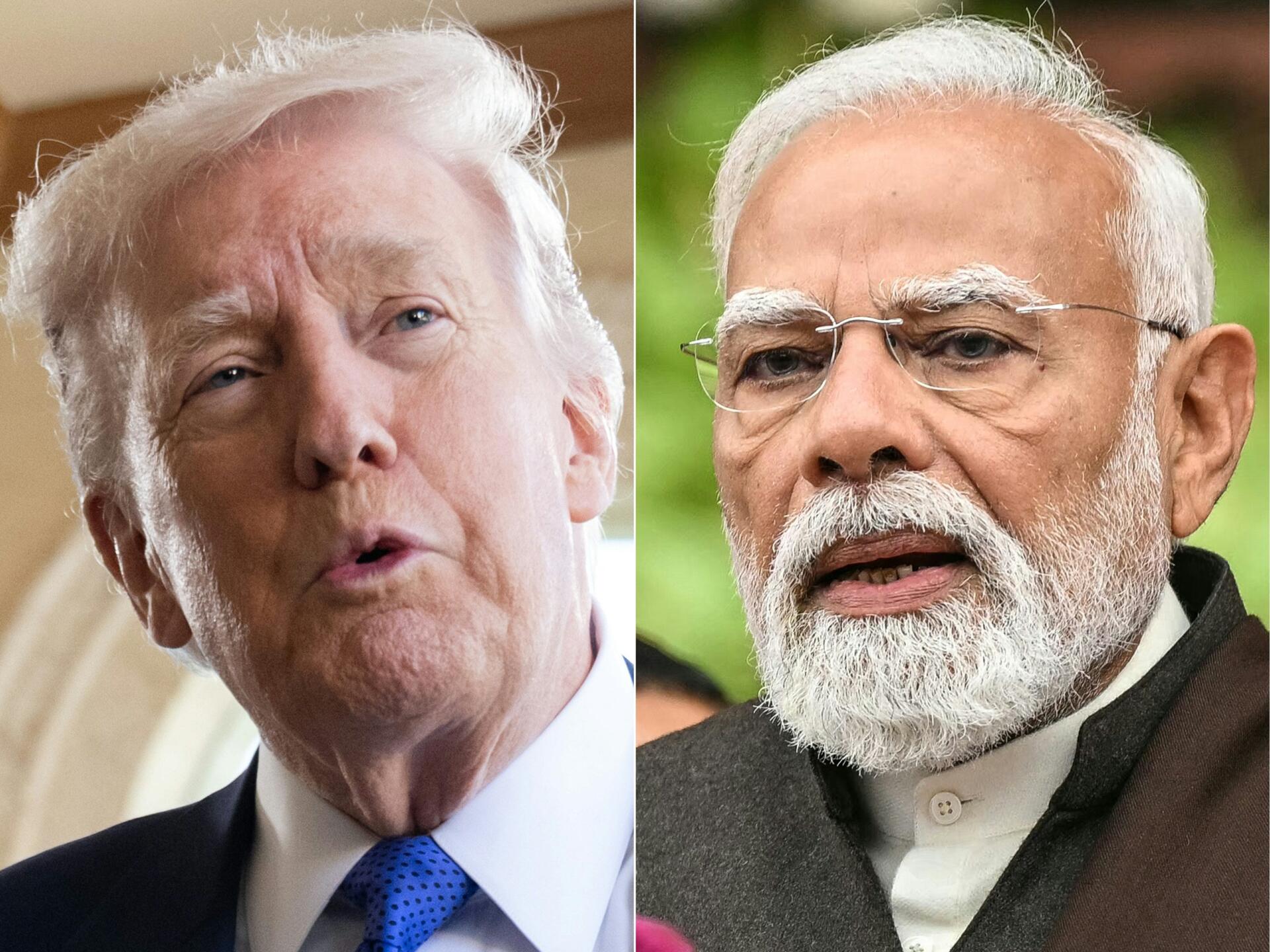 Trump anunció que llegó a un acuerdo comercial con India, tras una conversación con Narendra Modi, quien dejará de comprar petróleo ruso.