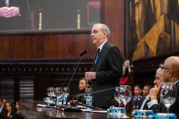 Luis Abinader, presidente de la República. 